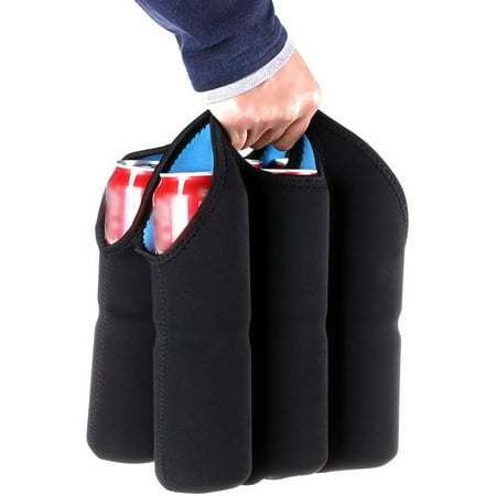 Carry 6 Bottles Drink/Wine/Beer Insulated Neoprene Bag Tote Carrier Cooler Case Carry 6 Bottles Drink/Wine/Beer Insulated Neoprene Bag Tote Carrier Cooler Case